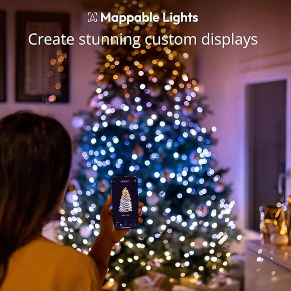 ✨ Twinkly Strings 400 White LED Smart Light String – Indoor/Outdoor ✨ - Picture 3 of 5